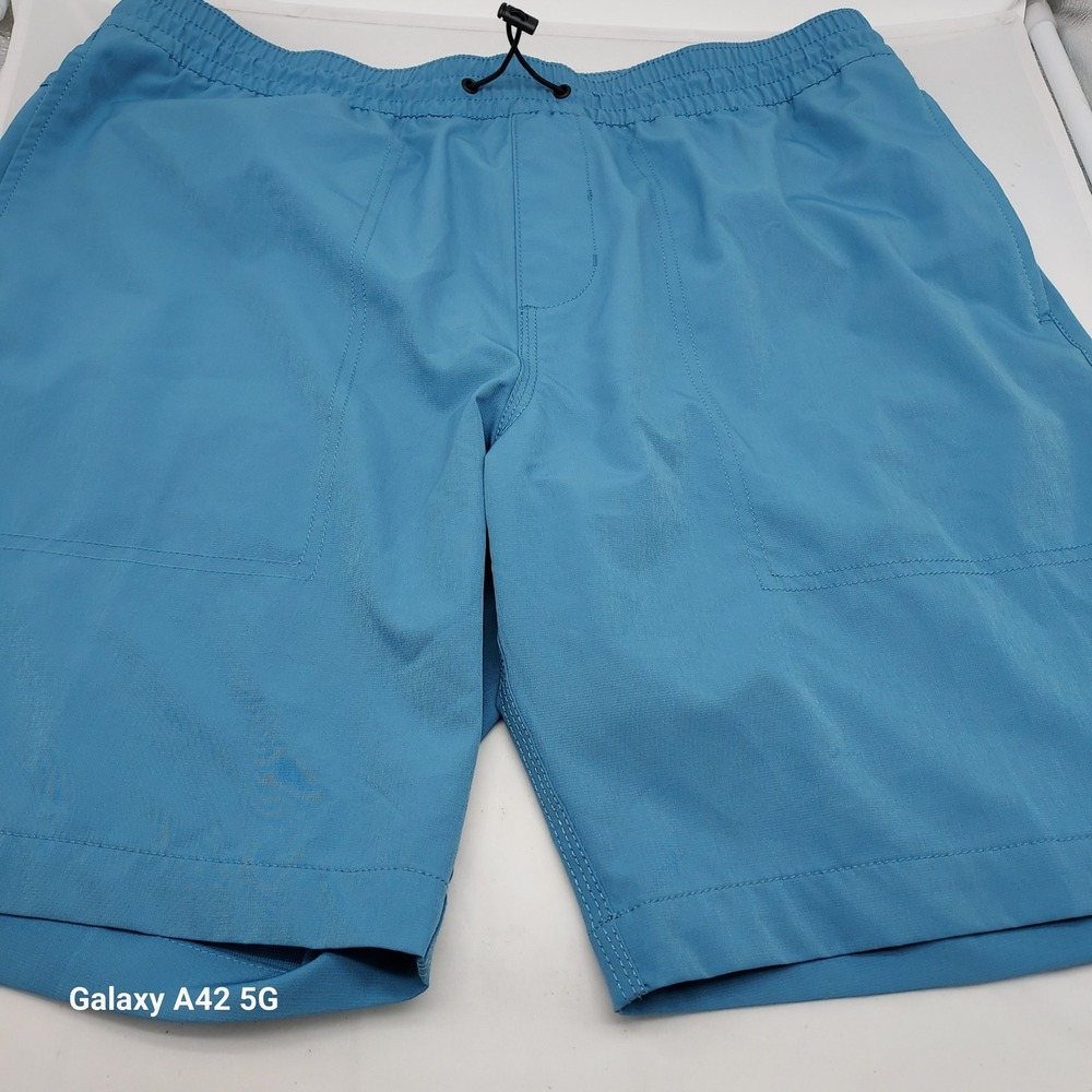 Billabong Mens Blue Elastic Waist‎ Boardshorts Swim Trunks Large 24A100400